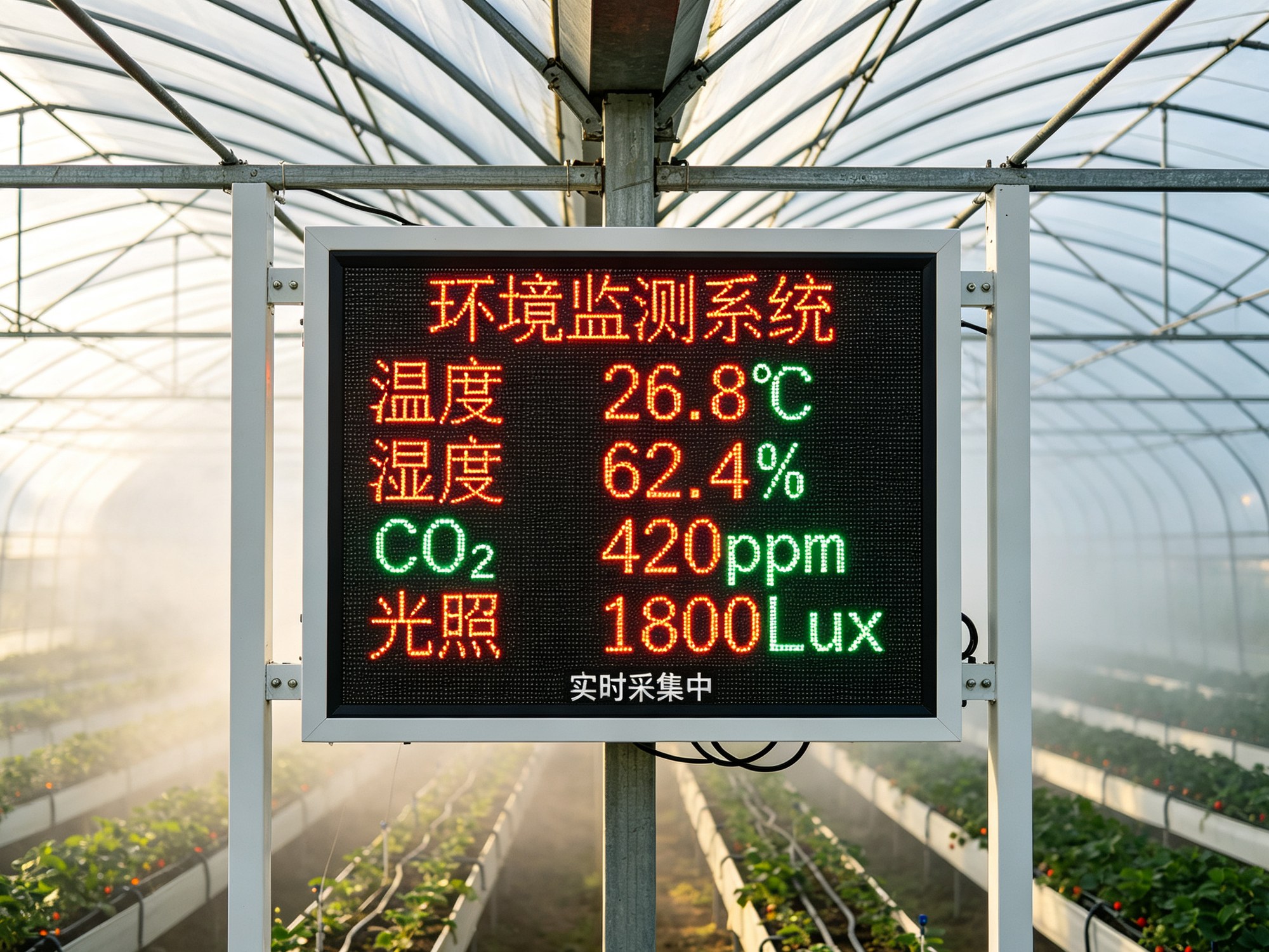 LED 实时数据屏 · 现场可视·一目了然